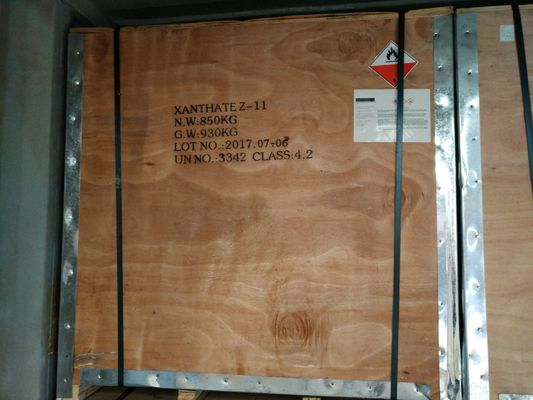 কেনা ক্লাস 4.2 SIPX কেমিক্যাল সোডিয়াম আইসোপ্রোপিল Xanthate CAS 140-93-2 XANTHATE Z-11 online manufacture